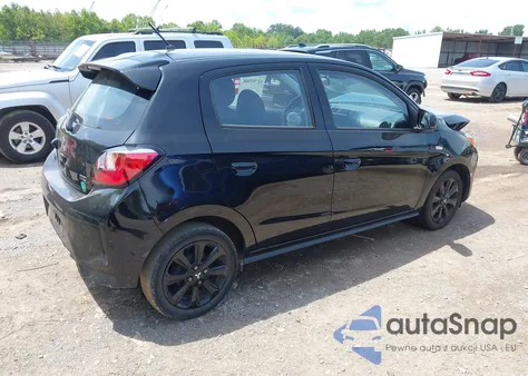 2022 Mitsubishi Mirage Black Edition/Se из США, поврежденный, VIN ML32AWHJ7NH005410